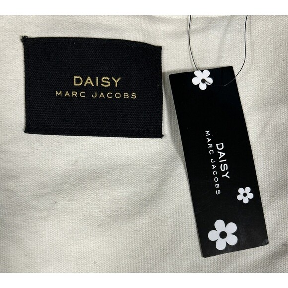 Daisy Marc Jacobs Tote Bag Ivory & Rose Gold Sparkle NWT - Picture 3 of 5